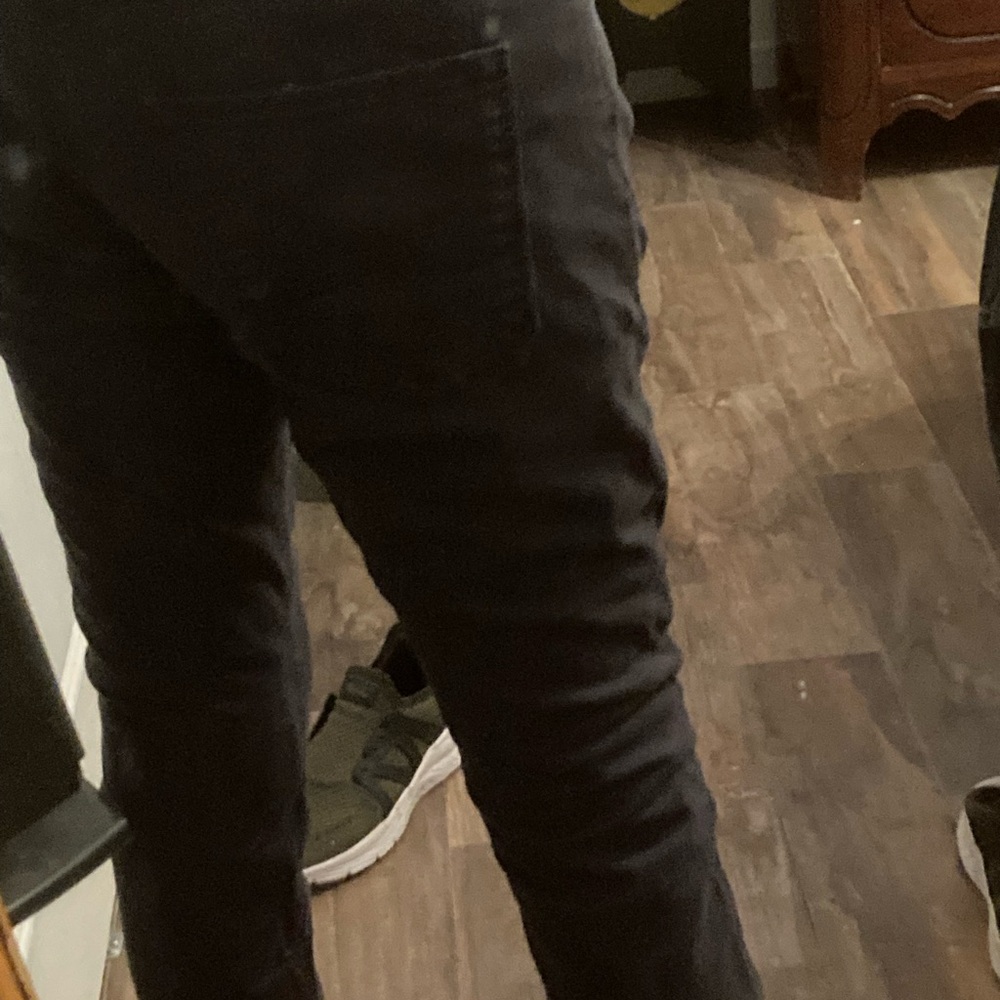 Black Slim Fit Pants
